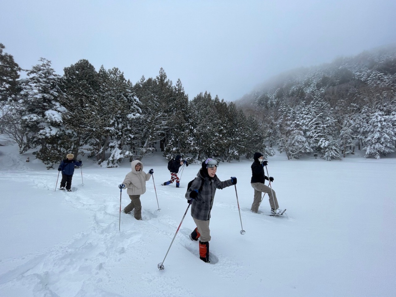 スノーシューガイドツアー52/Snowshoe Tour report52